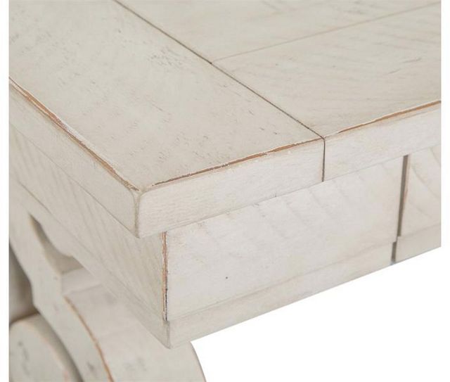 Magnussen Home® Bronwyn Alabaster Rectangular Cocktail Table-3