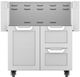 Hestan® Professional 30" Outdoor Door and Drawer Tower Cart-Stainless Steel-0