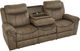 American Wholesale Furniture Knoxville Brown Manual Reclining Sofa-0