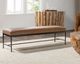 Classic Home Madeleine Taupe Bench-1