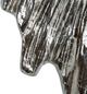 A & B Home 2-Piece Silver/White Tree Bark Statuaries Set-4