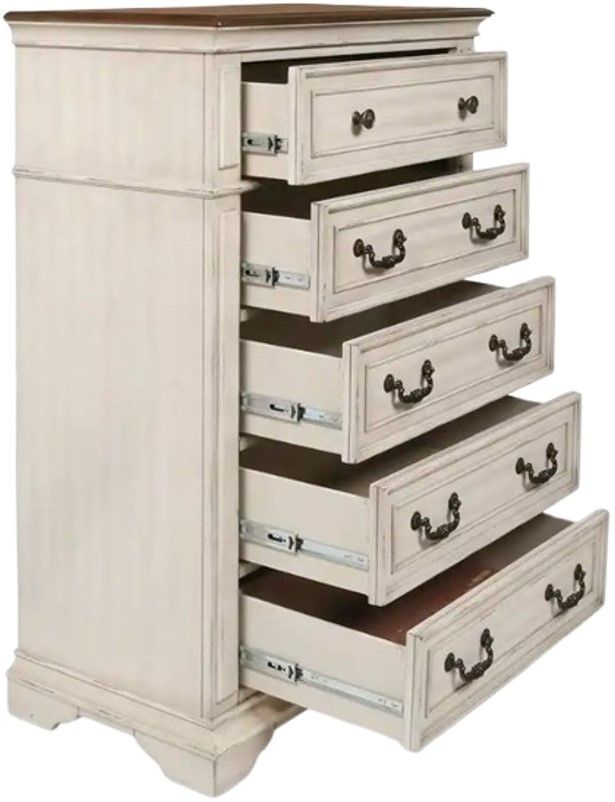New Classic® Home Furnishings Anastasia Antique Bisque Chest-3