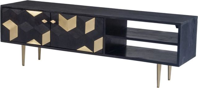 Moe's Home Collection Sapporo Black Media Cabinet-3