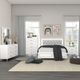ACME Furniture Casilda Gray/White Eastern King Panel Bed-1