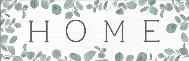 Classy Art Home Eucalyptus I by Kate Sherrill Mirror Framed Wall Art-1