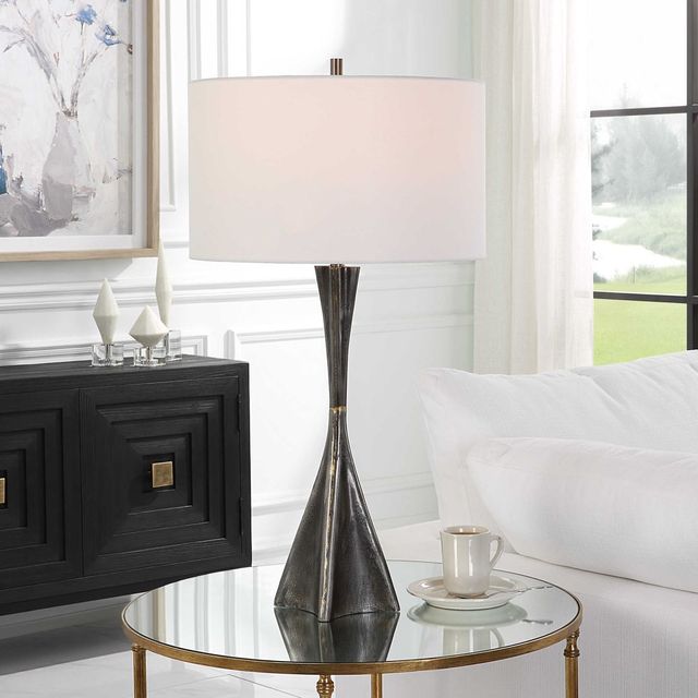 Uttermost® Keiron Gray Table Lamp-1