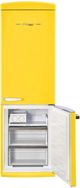 Unique® Appliances Classic Retro 24" 11.7 Cu. Ft. Canary Yellow Counter Depth Bottom Freezer Refrigerator-3