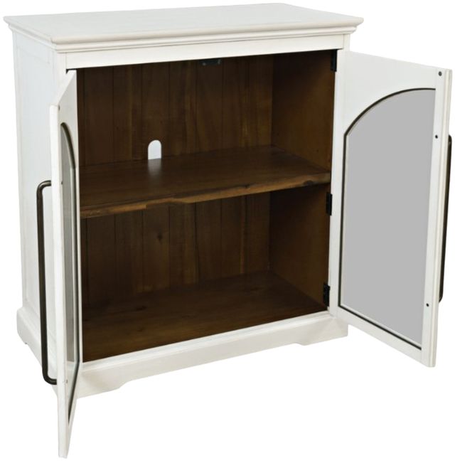Jofran Inc. Archdale Antique White 2-Door Accent Cabinet-3