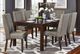 Homelegance® Kavanaugh Dark Brown/Gray Side Chair-1