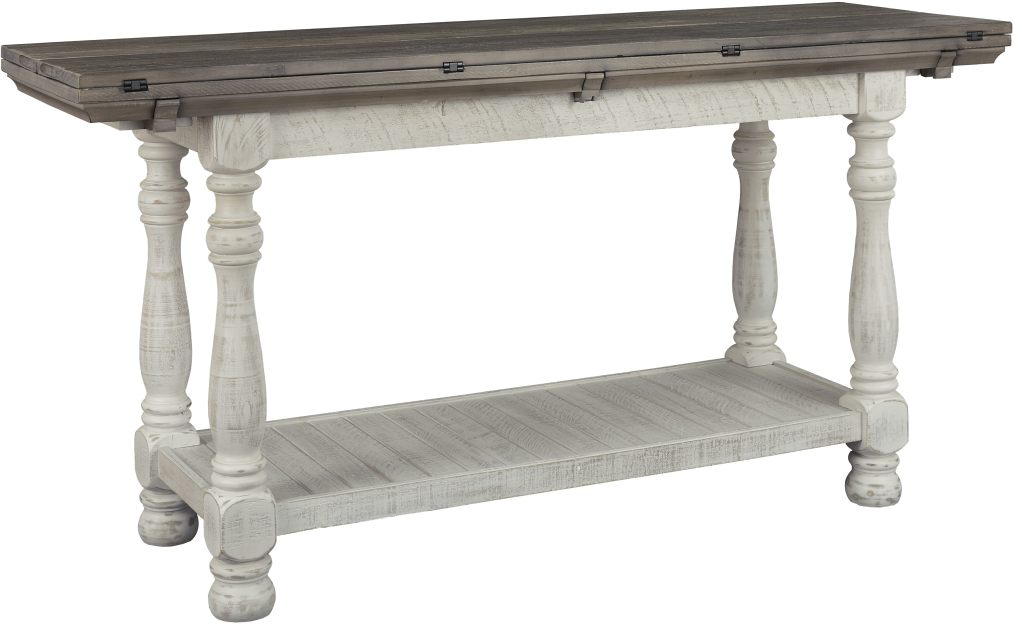 Havalance Sofa Table - Gray/White Havalance Sofa Table - Gray/White