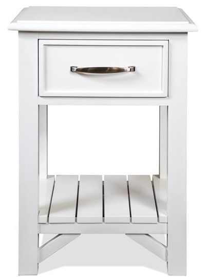 Riverside Furniture Talford Cotton 1-Drawer Nightstand-1