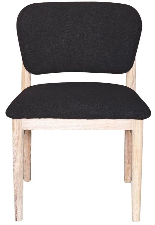 Nest Home Collections Hayder Himalaya Black/Natural Dining Chair-1
