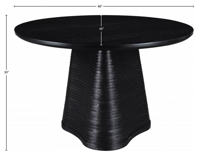 Meridian Furniture Bernada Black Dining Table-3