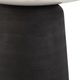 Uttermost® Total Eclipse White Accent Table with Matte Black Base-4