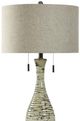 StyleCraft Beige/Truffle Cream Table Lamp-1