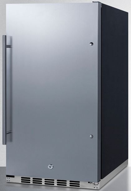 Summit® 3.1 Cu. Ft. Stainless Steel Under the Counter Refrigerator-1