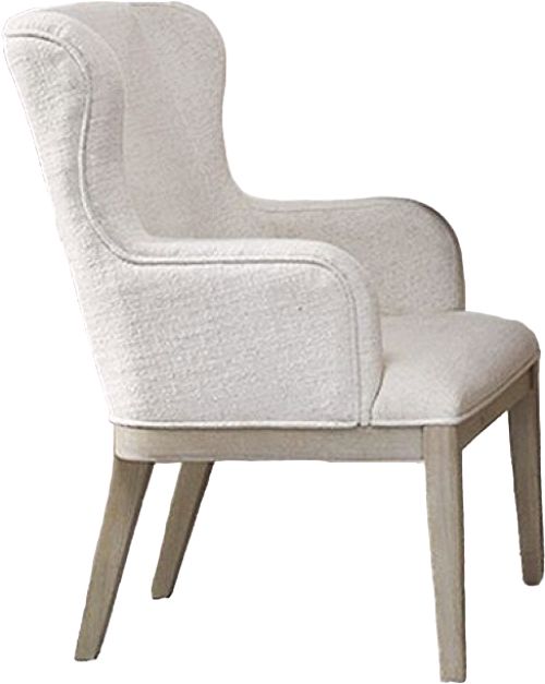 Magnussen Home® Somerset 2-Piece Butternut/Omari Natural Dining Arm Chair Set with Upholstered Seat and Back-0