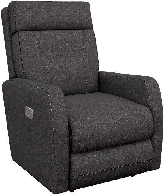 La-Z-Boy® Lennon Granite Power Rocking Recliner with Headrest and Lumbar-0