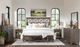 Legacy Classic XXX'S and OOO's Cocoa California King Panel Bed-1