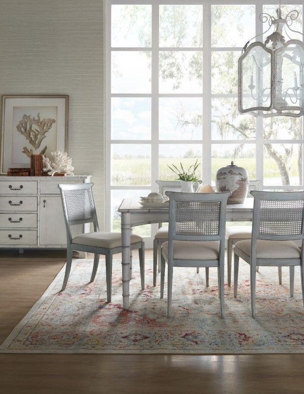 Hooker® Furniture Charleston White Heron Dining Table-1