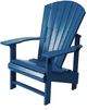 C.R. Plastic Generation Line Navy Upright Adirondack-1