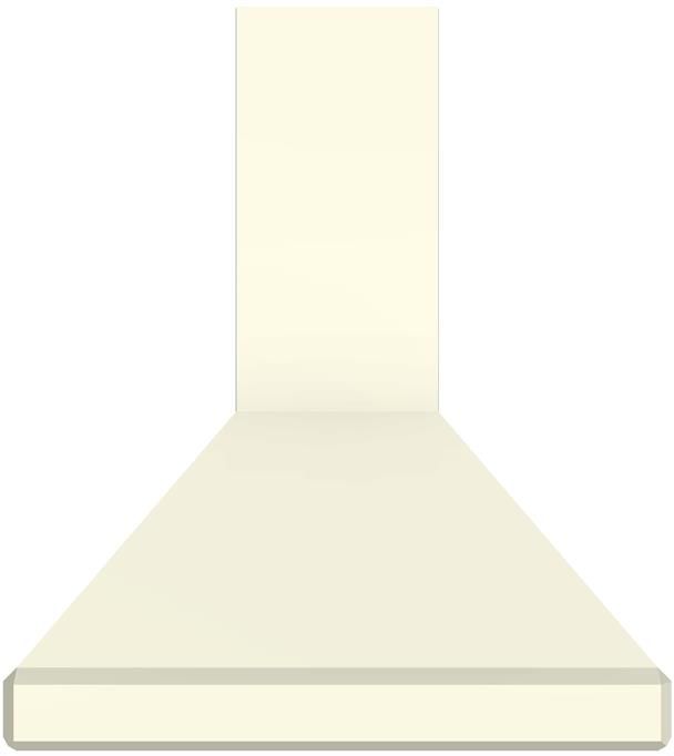 Vent-A-Hood® 36" Biscuit ARS Duct-Free Euro-Style Island Range Hood-0