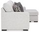 Ashley® Tasselton Snow Sofa Chaise-1