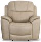 Flexsteel® Crew Pebble Power Recliner with Power Headrest and Lumbar-2