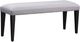 Winners Only® Yorktown Charcoal/Gray Dining Bench-0