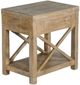 Sunny Designs™ Durango Weathered Brown Chairside Table-4