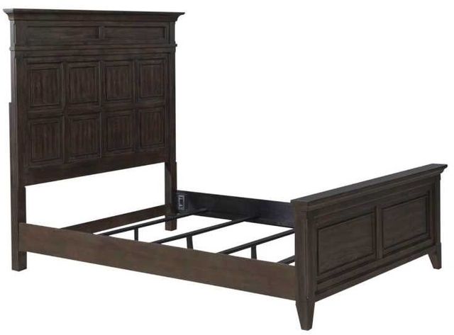 Liberty Furniture Paradise Valley 4-Piece Saddle Brown Queen Size Panel Bedroom Set-2