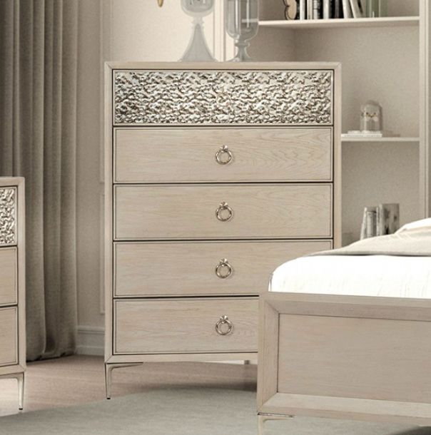 Furniture of America® Bashford Natural Oak Chest-1