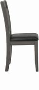 Coaster® Lavon 2-Piece Black Medium Grey Upholstered Dining Chairs-3