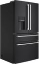 Café™ 36" 27.6 Cu. Ft. ENERGY STAR® Matte Black 4-Door French Door Refrigerator-3
