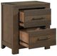Mazin Furniture Conway Antique Brown Nightstand-2