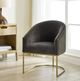 Uttermost® Hanni Charcoal Dining Arm Chair-1