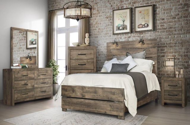 New Classic® Home Furnishings Misty Lodge Greige Nightstand-1