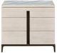 Universal Explore Home™ Erinn V x Universal Maren Satin Bronze/White Oak Nightstand-2
