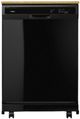 Whirlpool® 24" Heavy Duty Portable Dishwasher Black with 1-Hour Wash Cycle-0