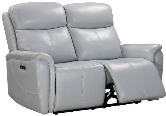 Parker House® Cascade Sea Mist Gray Power Reclining Loveseat-0