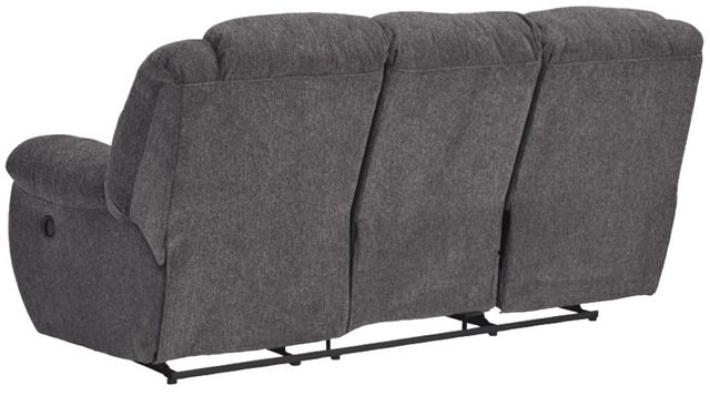 Signature Design by Ashley® Foreside Charcoal Manual Reclining Sofa-3