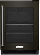 KitchenAid® 5.2 Cu. Ft. Black Stainless Steel Beverage Center-0