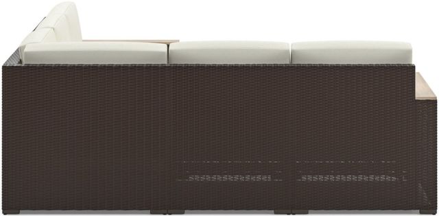 homestyles® Palm Springs Brown Outdoor 5-Seat Sectional-4
