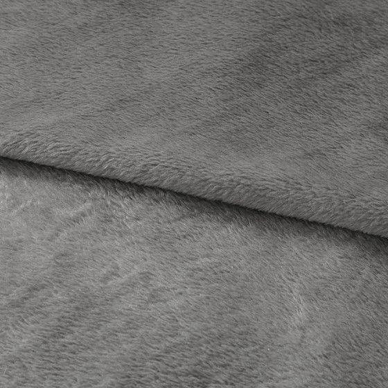 Olliix by Clean Spaces Gauze Charcoal King 100% Cotton Lightweight Blanket-1