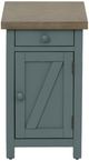 Coast2Coast Home™ Belsey Gray Side Table with Slate Base-3