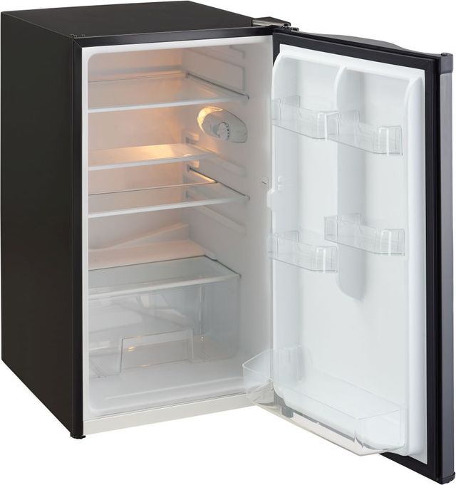 Marathon®  20" 4.4 Cu. Ft. Black Stainless Steel Compact Refrigerator-1