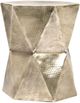 Riverside Furniture Olivia Hammered Gold Side Table-0