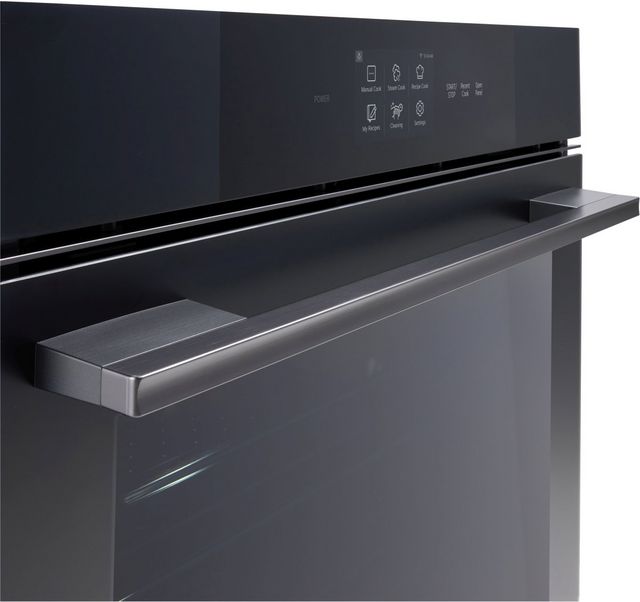 LG 24" Black Smart Single Electric Wall Oven with Instaview® -3