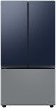 Samsung Bespoke 18" Navy Steel French Door Refrigerator Top Panel-5