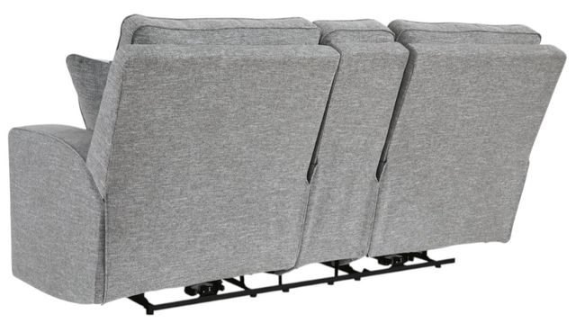 Signature Design by Ashley® Biscoe Pewter Power Reclining Loveseat-3